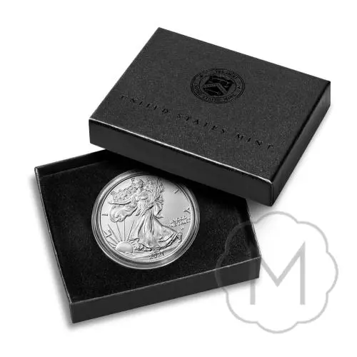 American Eagle Type 1 2021 Zilver 1 Troy Ounce #4