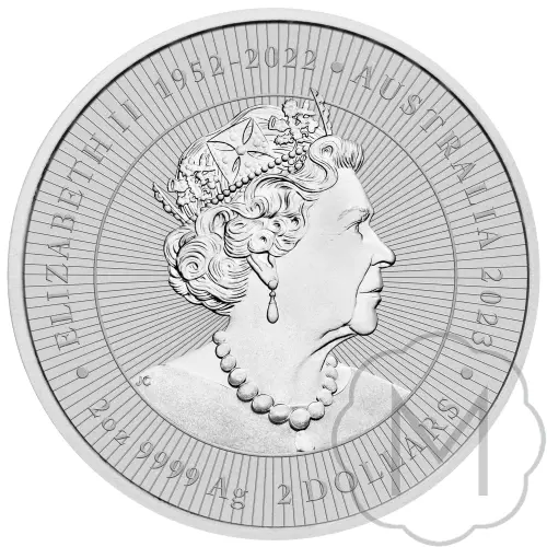 Australian Kangaroo Multiple Years Silver 2 Troy Ounce #3