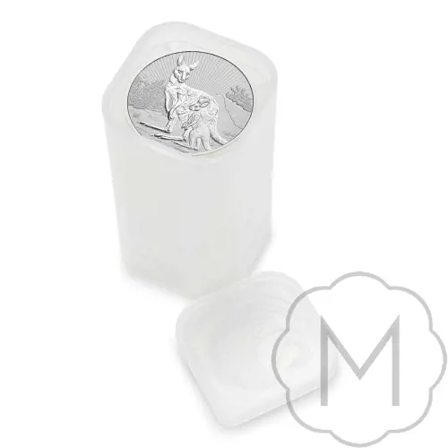 Australian Kangaroo Multiple Years Silver 2 Troy Ounce #4