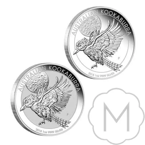 Australian Kookaburra 2018 Silver 1 Troy Ounce #3