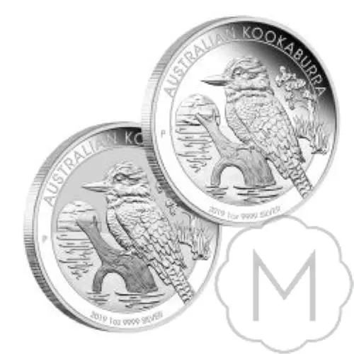 Australian Kookaburra 2019 Silver 1 Troy Ounce #2