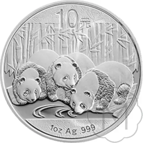 Chinese Panda Silber 1 Troy Ounce #1