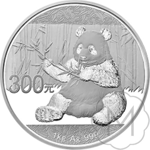 Chinese Panda 2017 Silber 1 Kilogramm #1