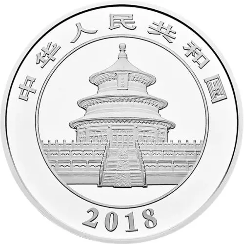 Chinese Panda 2018 Silber 1 Kilogramm #2