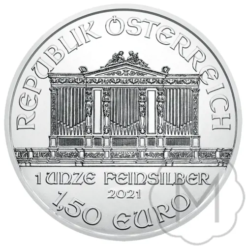 Philharmoniker Meerjarig Zilver 1 Troy Ounce #1