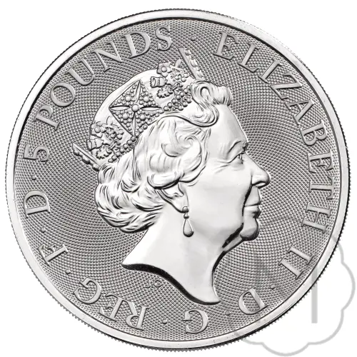 Queens Beasts Completer 2021 Zilver 2 Troy Ounce #2