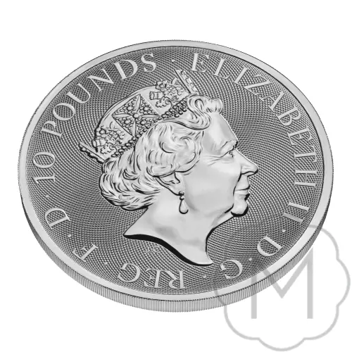 Queens Beasts Completer 2022 Zilver 10 Troy Ounce #4