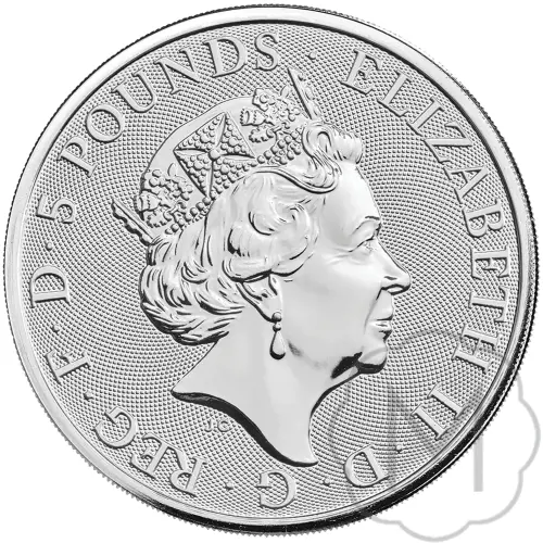 Queens Beasts Falcon 2019 Zilver 2 Troy Ounce #2