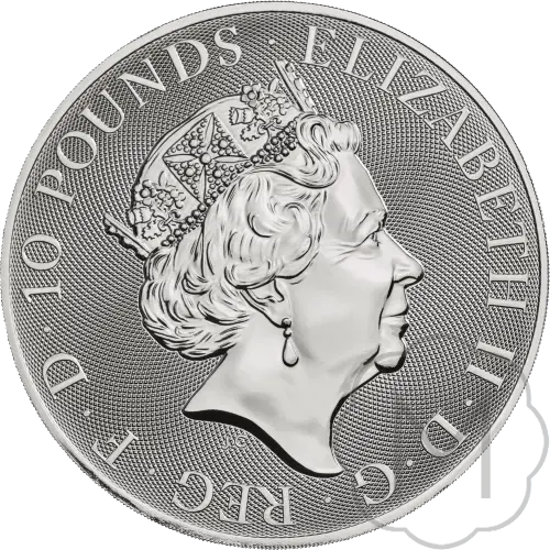 Queens Beasts Falcon Multiple Years Silver 10 Troy Ounce #2