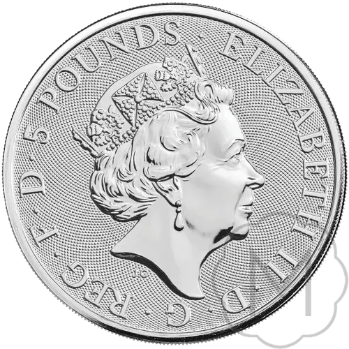 Queens Beasts Falcon Meerjarig Zilver 2 Troy Ounce #2