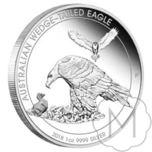 Wedge-tailed Eagle 2018 Silber 1 Troy Ounce #1
