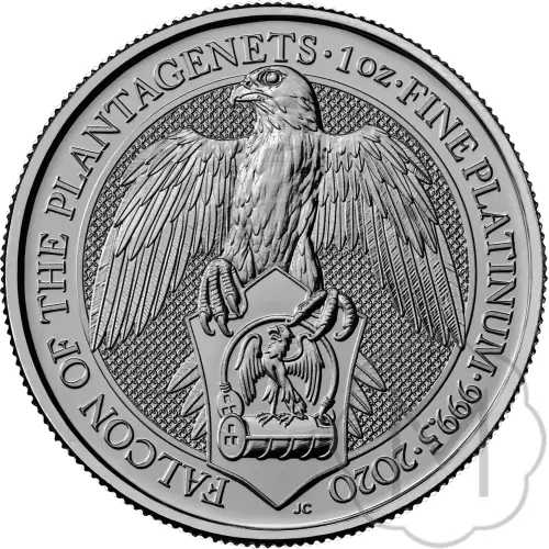 Queens Beasts Falcon 2020 Platinum 10 Troy Ounce #1