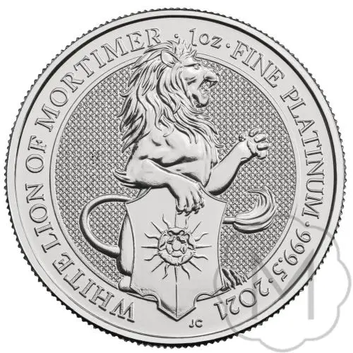 Queens Beasts White Lion #1
