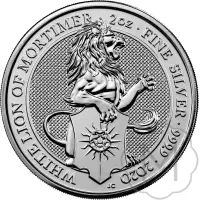 Queens Beasts White Lion