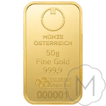 Austrian Mint goudbaren