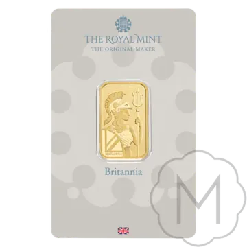 Royal Mint goudbaren goud, foto 1 van 2
