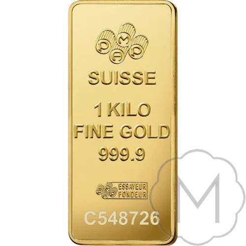 Goudbaar 1 kg Pamp Suisse Fortuna keerzijde