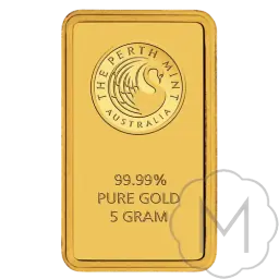 Gold Bar 10 oz Perth Mint Gold Bullion Bar