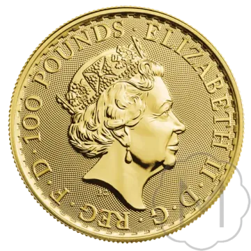 Gouden Britannia goud, foto 3 van 5