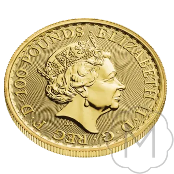 Gouden Britannia goud, foto 5 van 5