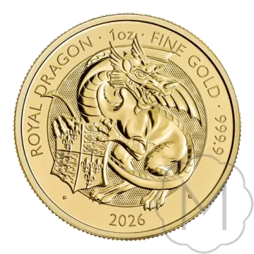 Gouden Tudor Beasts goud, foto 1 van 2