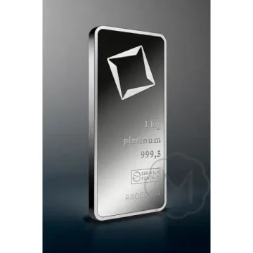 Valcambi platinabaren platina, foto 2 van 2