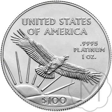 Platina American Eagle platina, foto 2 van 2