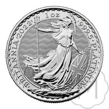 Platina Britannia platina, foto 1 van 3