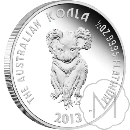 Platina Koala 1 oz voorzijde