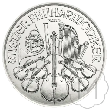 1 oz Philharmoniker Platinmünze