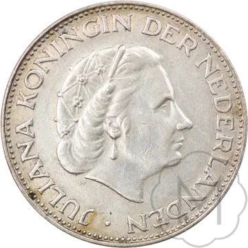 Nederlandse Zilveren Rijksdaalder zilver, foto 1 van 2