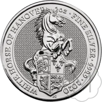 Zilveren Queens Beasts zilver, foto 15 van 19