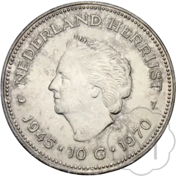 Zilveren Tientje zilver, foto 2 van 2